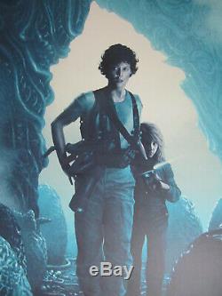 Rory Kurtz Aliens Movie Poster Print RARE Commission Mondo Artist /30