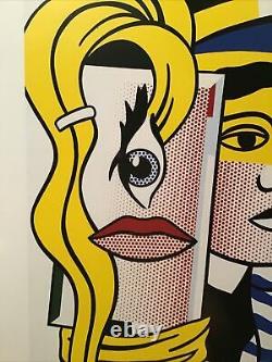 Roy Lichtenstein 1981 Original Lithograph Hand Signed By Artist With COA