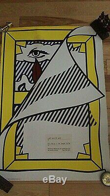 Roy Lichtenstein Art About Art, 1978, Whitney Museum Exhibition Poster