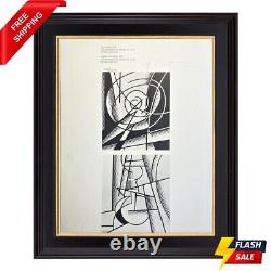 Roy Lichtenstein Print, The Atom, 1975 Original Hand Signed & COA
