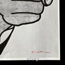 Roy Lichtenstein Vintage 1970 Signed Offset Lithograph Framed