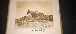 Russell Waterhouse Pass of North 6 Print Sepia Artwork Set 1970 Bank Commerce