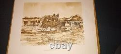 Russell Waterhouse Pass of North 6 Print Sepia Artwork Set 1970 Bank Commerce