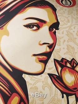 SHEPARD FAIREY OBEY Natural Springs SIGNED print. Mint