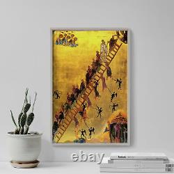Saint Catherine's Monastery Ladder of Divine Ascent Painting Poster Print