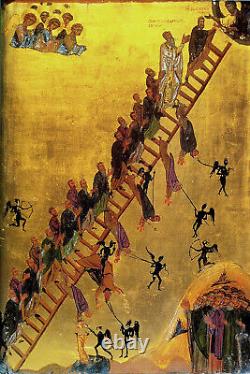 Saint Catherine's Monastery Ladder of Divine Ascent Painting Poster Print