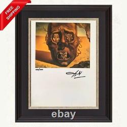 Salvador Dali Le Visage de la Guerre Original Hand Signed Print with COA