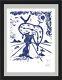 Salvador Dali Orig. Ltd Ed Print Memory Landscape Hand Signed Withcoa (unframed)
