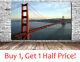 San Francisco Golden Gate Bridge Canvas Picture Wall Art Print Cityscape