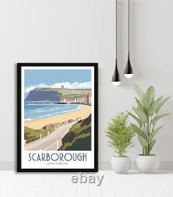 Scarborough Travel Print Wall Art Scarborough Travel Poster Gift For Scarborough