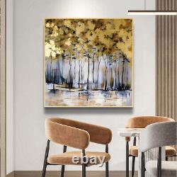 Scenery Hand Painted Abstract Wall Art Frame Home Décor Painting 7070cm With