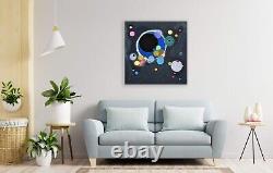 Several Circles by Wassily Kandinsky Giclée Canvas Print (1926) Multi-Size