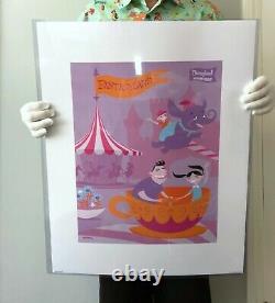 Shag Disneyland 50th Anniversary Original Lands Set of 5 Prints