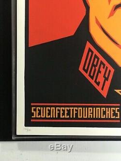 Shepard Fairey Authoritarian Signed Print Obey Giant Russian Poster Obama Hope