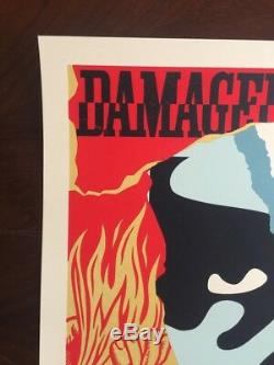 Shepard Fairey Damaged Icon art print Obey Giant Wrong Path We The People Hope