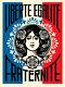 Shepard Fairey Obey Giant Liberte Egalite Fraternite Print Signed Numbered /450