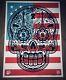 Shepard Fairey Obey Giant Merica Power And Glory Yerena Signed Numbered Print