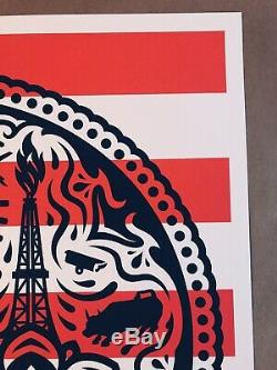 Shepard Fairey Obey Giant Merica Power and Glory Yerena Signed numbered print