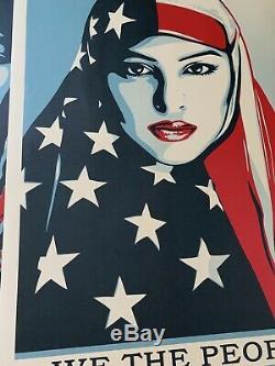 Shepard Fairey Obey Giant WE THE PEOPLE Art Print Poster SET Of 3 Prints 24X36