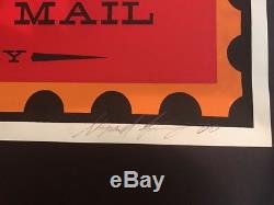 Shepard Fairey Vintage 2000 Signed Mailman-banksy, Mbw, Swoon, Kaws, Faile