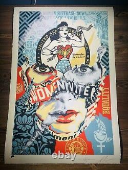 Shepard Fairey X Sandra Chevrier Beauty Of Liberty & Equality Art Print Obey 200