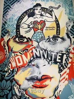 Shepard Fairey X Sandra Chevrier Beauty Of Liberty & Equality Art Print Obey 200