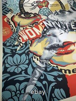 Shepard Fairey X Sandra Chevrier Beauty Of Liberty & Equality Art Print Obey 200