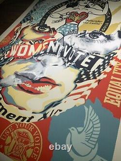 Shepard Fairey X Sandra Chevrier Beauty Of Liberty & Equality Art Print Obey 200