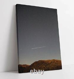 Shooting Star Canvas Wall Art Float Effect/frame/picture/poster Print- Grey