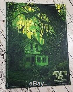 Signed Ghosts Of The Forest Boston & Portland Danger Diptych Poster SET