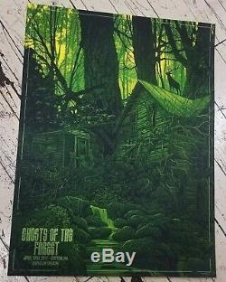 Signed Ghosts Of The Forest Boston & Portland Danger Diptych Poster SET