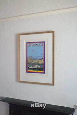 Sir Peter Blake Pop Art Ltd Edition Signed Print Liverpool Waterfront Ferry