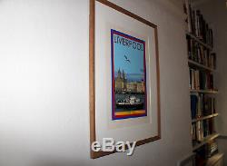 Sir Peter Blake Pop Art Ltd Edition Signed Print Liverpool Waterfront Ferry