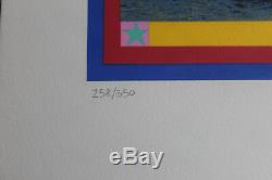 Sir Peter Blake Pop Art Ltd Edition Signed Print Liverpool Waterfront Ferry