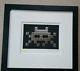 Space Invader Invasion Silver Print Rare Numbered Xx/50 Signed Stamped Framed