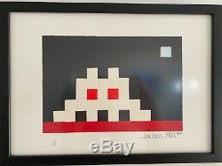 Space Invader Print Home Mars 42 x 29.5cm Proof of Purchase Included