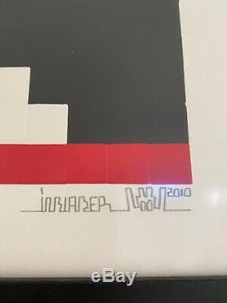 Space Invader Print Home Mars 42 x 29.5cm Proof of Purchase Included