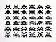 Space Invader Repetition Variation Evolution Signed Street Art Screen Print /150