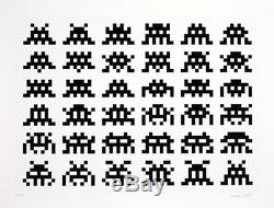 Space Invader Repetition Variation Evolution Signed Street Art Screen Print /150