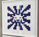 Space Invader Sunset Signed Glow In The Dark Print 19/100 Over The Influence