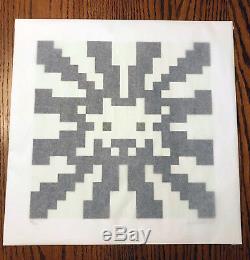 Space Invader Sunset Signed Glow in the Dark Print 19/100 Over the Influence
