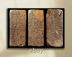 Sumerian King List Wall Art Decor Babylon-Assyrian-Mesopotamian-Akkadian-History