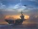 Sunset Recovery William S. Phillips Uss Kitty Hawk Limited Edition Print