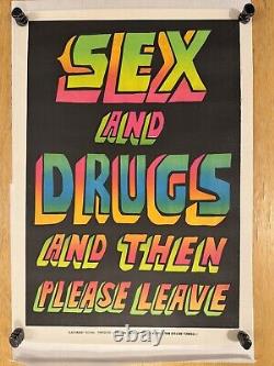 SxX And Drugs Rumoured Banksy Glastonbury Poster Offensive Terminal 1