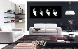 THE BEATLES WALL ART CANVAS PRINT Ready To Hang FRAMED CANVAS PICTURE