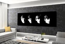 THE BEATLES WALL ART CANVAS PRINT Ready To Hang FRAMED CANVAS PICTURE