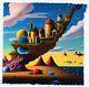 The Holographic Highlands Vista Surrealism Modern Print Clevervision Art Labs