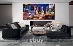 TIMES SQUARE NEW YORK CANVAS WALL ART PICTURE PRINT FRAMED Ready to Hang