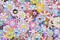 Takashi Murakami Bouquet of Love Signed and Numbered, Professionally Framed