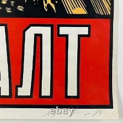 Tank Print (1996) Shepard Fairey Obey Giant Signed / Artist Proof